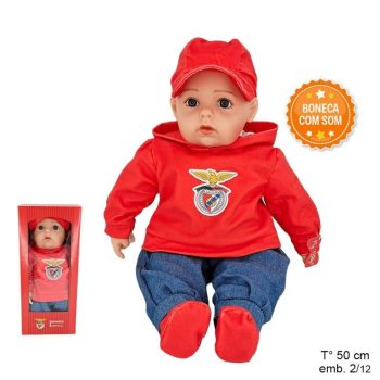 brindesetexteis.pt Baby com Boné SPORT LISBOA E BENFICA